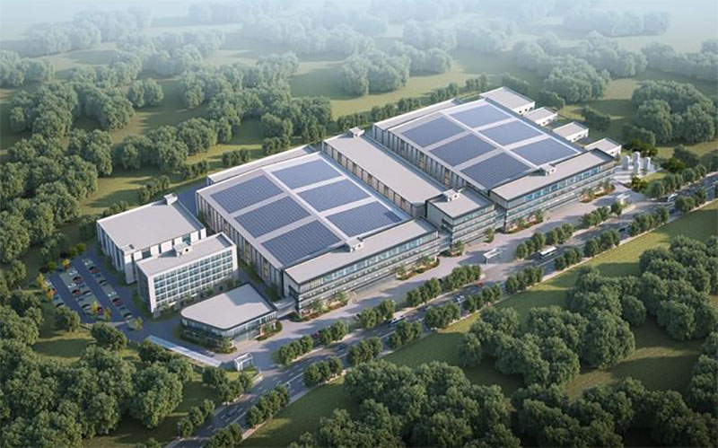 云和首條晶圓產(chǎn)線主廠房封頂，百億級“芯”引擎全面加速！